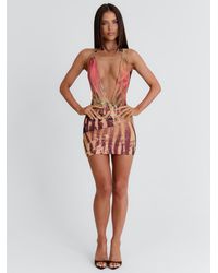 Outcast - Carys Mini Dress Prima - Lyst