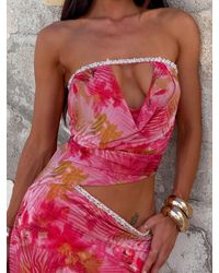 Outcast - Uma Maxi Dress Pina Colada - Lyst