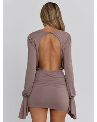 knee length dresses for ladies Sawyer Mini Dress Black main image 0