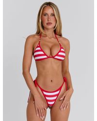 Outcast - Nicolette Bikini Top Stripe - Lyst