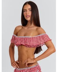 Outcast - Betty Top Gingham - Lyst