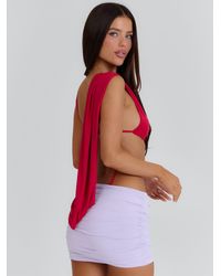 Outcast - Kacey Mini Dress Lilac - Lyst