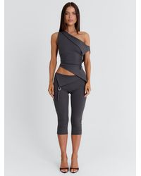 Outcast - Juliett Capri Pants Dark - Lyst