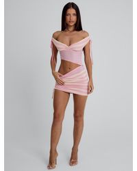 Outcast - Leona Mini Dress Stripe - Lyst