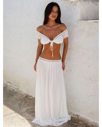Outcast - Althaia Maxi Skirt - Lyst