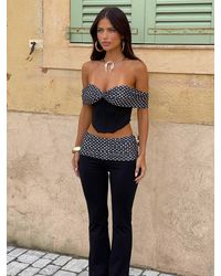Outcast - Emil Top Polka Dot - Lyst