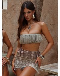 Outcast - Zeriah Top Print - Lyst