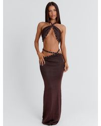 Outcast - Rai Maxi Skirt - Lyst