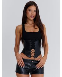 Outcast - Jacey Corset Top - Lyst