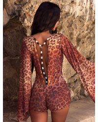 Outcast - Kathryn Playsuit Zing - Lyst