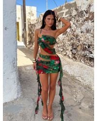 Outcast - Ena Top Ruby Hibiscus - Lyst