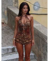 Outcast - Lola Playsuit Alia - Lyst