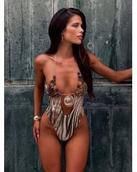 Outcast - Nikila Bodysuit Caliope - Lyst