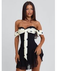 Outcast - Presley Mini Dress Polka Dot - Lyst