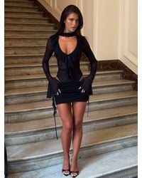 Outcast - Avaline Mini Dress - Lyst