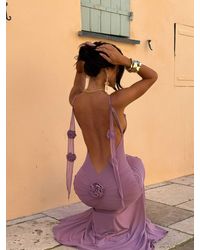 Outcast - Louianna Maxi Dress Dusty - Lyst