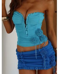Outcast - Annastasia Corset Top - Lyst