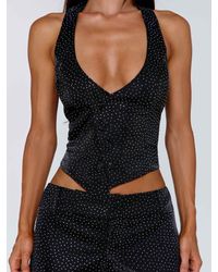 Outcast - Mariais Waistcoat Sparkle - Lyst