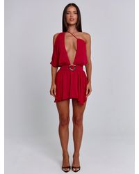 Outcast - Erice Mini Dress Deep - Lyst