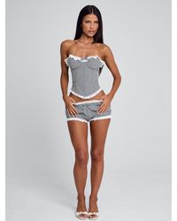 Outcast - Junnie Corset Gingham - Lyst
