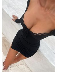 Outcast - Dionne Long Sleeve Mini Dress - Lyst