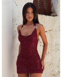 Outcast - Novela Mini Dress Deep - Lyst