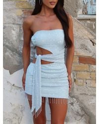 Outcast - Varsha Mini Dress - Lyst