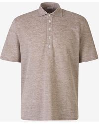 Santa Eulalia - Polo Piqué Lino - Lyst