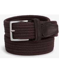 Santa Eulalia - Cinturón Algodón - Lyst