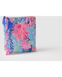 OVS - Ovs Pochette Da Donna Con Stampa E Fiocco Blu, Taglia - Lyst