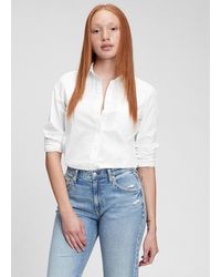Gap - Camicia in cotone con tasca - Lyst