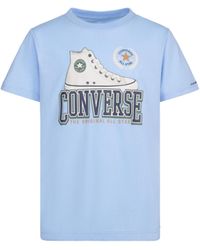 Converse - T-Shirt Girocollo Con Stampa Grafica Shoe, , , Taglia - Lyst