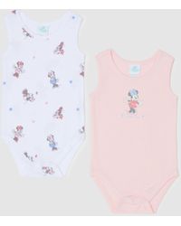 OVS - Bipack Body Smanicati Con Stampa Minnie, Neonata, Taglia - Lyst