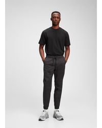 Gap - Joggers in cotone stretch con coulisse - Lyst