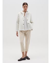 Hybrid - Giacca Corta Con Cappuccio E Bottoni, Donna, Taglia - Lyst