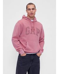Gap - Felpa Con Cappuccio E Tasca A Marsupio, Uomo, Taglia - Lyst