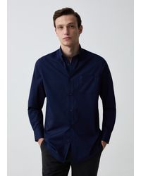 OVS - Ovs Camicia Regular Fit Button-Down Con Tasca, Uomo, Taglia - Lyst
