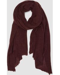 Les Copains - Sciarpa Rossa - Lyst