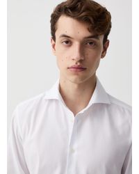 OVS - Ovs Camicia Slim Fit Easy Iron Tinta Unita, Uomo, Taglia - Lyst