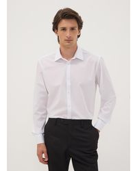 OVS - Camicia Bianca Slim Fit Con Colletto Classico Easy Iron, Uomo, Taglia - Lyst