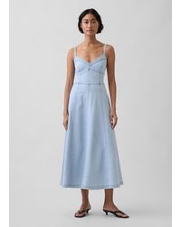 Gap - Abito Midi - Lyst