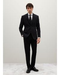 Piombo - Blazer Slim Fit Con Chiusura A Bottoni, Uomo, Taglia - Lyst