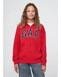 OVS - Felpa Con Cappuccio E Logo, Bambino, Taglia - Lyst