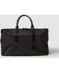 Piombo Contemporary - Borsa Nera Da Viaggio Con Manici Resistenti E Chiusura A Zip, Uomo, Taglia - Lyst