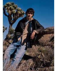 Piombo - Giacca Husky Regular Fit Con Bottoni, Uomo, Taglia - Lyst