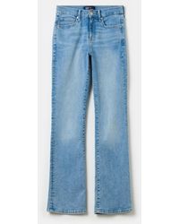 Gap - Jeans Mini Bootcut Flare Fit A Vita Media, Donna, , Taglia - Lyst