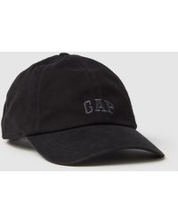 Gap - , Berretto Da Baseball Con Ricamo Logo, , Nero, Taglia: Taglia unica - Lyst