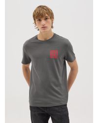 OVS - Ovs T-Shirt Grigia Con Stampa Dragon Ball Z, Uomo, Taglia - Lyst