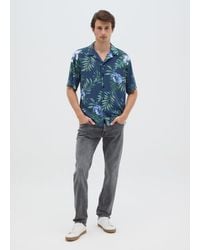 OVS - Ovs Camicia Da Uomo Over Fit Con Fantasia Floreale, Taglia - Lyst