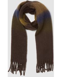 Piombo - Sciarpa Sfumata Con Frange, Uomo, Taglia - Lyst